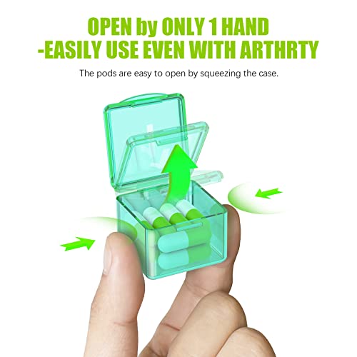 Image of Monthly Pill Organizer Once a Day - 30 Day Pill Organizer Box - Easy to Open - Large Compartments Portable Case for Travel, Month Pill Cases Medicine Organizer for Vitamin (Green)