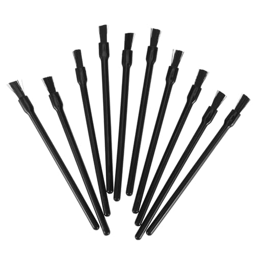 POPETPOP 100個 使い捨てリップスティックアプリケーター 軟らかいナイロン毛リップグロスブラシ 軽量携帯用メイクツール 唇にやさしい均一