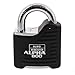 Price comparison product image BURG-WÄCHTER, Padlock, 11 mm Shackle, Ultra-Hard, Drill and Cut Resistant, 2 Keys, Alpha 800 65 SB