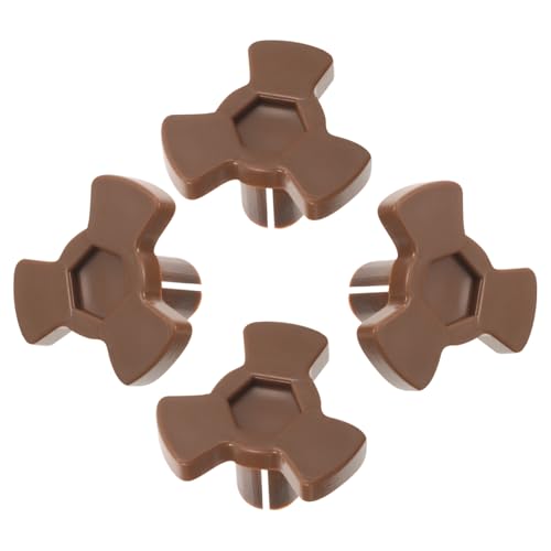 VALICLUD 4 piezas Soporte de Acoplador para Microondas de Repuesto para Eje Giratorio y Soporte de Bandeja Fácil Instalación y Alta Durabilidad Compatible con Platos Giratorios Estándar