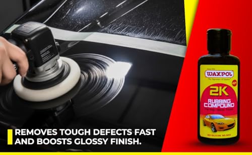 Image of Waxpol 2K Rubbing Compound for High Gloss Finish 4Kg