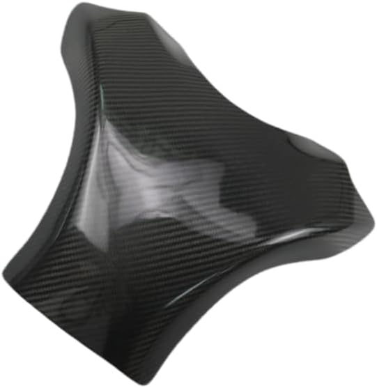 Motorcycle Carbon Fibre Fuel Tank Shelter Protect Carbon Fiber Cover Fit For Kawasaki Ninja ZX 6R 2019-2024