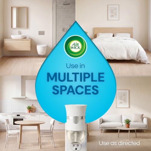 Air Wick Plug In Refills with Essential Oils, Fresh Linen, 10 count - image 8