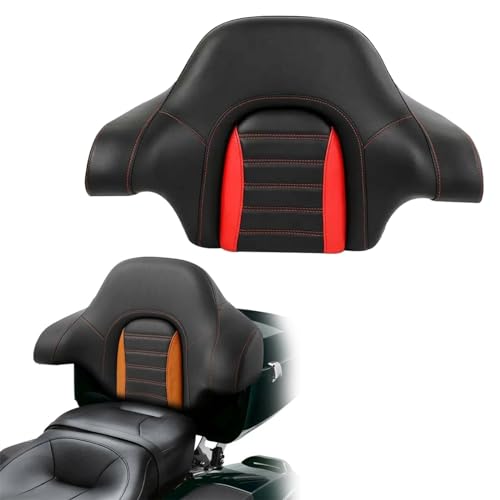 Coussin de dossier coffre moto King pour Harley Electra Glide 14-19