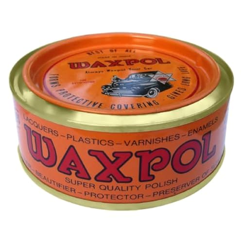 Waxpol Auto Polish 200 gm with Carnauba Wax – Multi-Surface Polish for Cars, Bikes, Metal, Plastic...