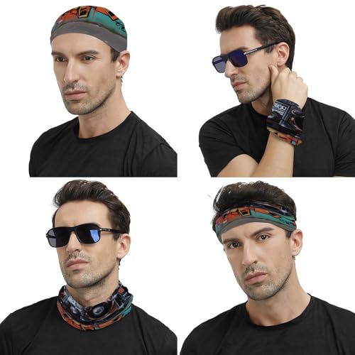Neck Gaiter Graffiti Hip Hop Face Mask for Travel Face Cover Scarf for Men Women Elastic Headbands Wind-proof Bandana for Skiing Fishing Hiking Cycling4