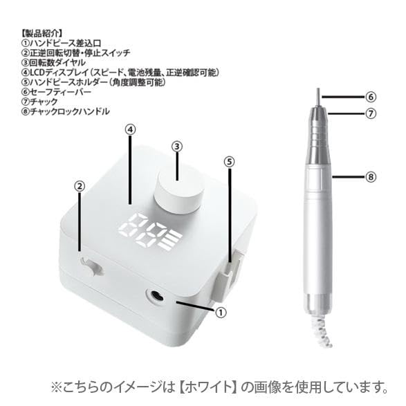 Amazon.co.jp: SHAREYDVA シャレドワ ネイルマシーン Mox（モックス 