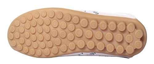 Image of VenusCelia Women's Floral Comfort Walking Flat Loafer