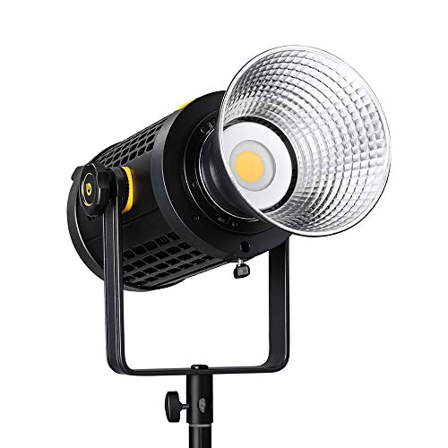 Godox UL150 II Silent LED Video Light with LETWING 8 Color Fiters,160W 5600K Daylight Balanced,71700LUX@1M,CRI96 TLCI97,16 Groups 32 Channels,Wireless Remote Control and App Support