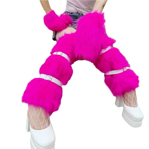 Calentadores de piernas Y2K para transformar tus leggings de invierno en un look aesthetic