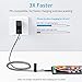 ESR USB-C to Lightning Cable, (1 Meter, MFi-Certified), PD Fast Charging Cable for iPhone 13/13 mini/13 Pro/13 Pro Max/12/12 mini/12 Pro/12 Pro Max/SE 2022/11/XR/XS Max/XS/X/8, Braided Nylon, Black