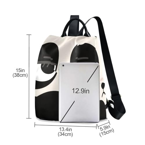 Fashion backpacks for college multipurpose lightweight backpack for women for Travel, Work, Everyday with Pom-pom keychain3