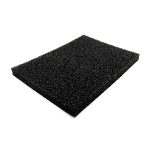 ALEGI Aquarium Filter Sponge Pad 30/40 PPI Bio Sponge Filter Media Cut-to-Size Foam for Fish Tank (15.5