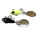 unclesportinfof 5pcs/lot Spinner Bait 2.17inch/0.4oz Hard Fishing Lure Tail Spin VIB Saltwater Fishing Bait Swimbait Crankbait