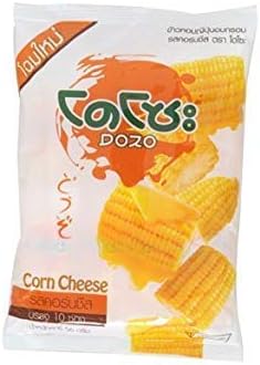 Dozo Japanese Rice Crackers Corn Cheese Flavour 56 Grams