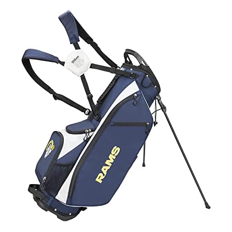 Wilson NFL Golf Bag - Los Angeles Rams Blue Model Cover