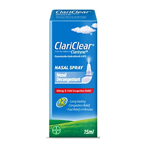 ClariClear Nasal Congestion Relief Spray 15ml