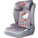 Tataway Seggiolino Hello Kitty 100-150 Cm I-Size R129 Seggiolino Auto Bambini Gruppo 2 3 Senza Isofix - Protezioni Laterali Rinforzate E Comfort Ergonomico