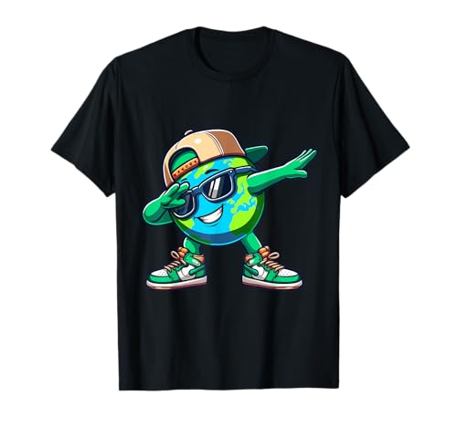 Cool Earth Dabbing Funny Planet Dab Día de la Tierra Amantes de la ecología Camiseta