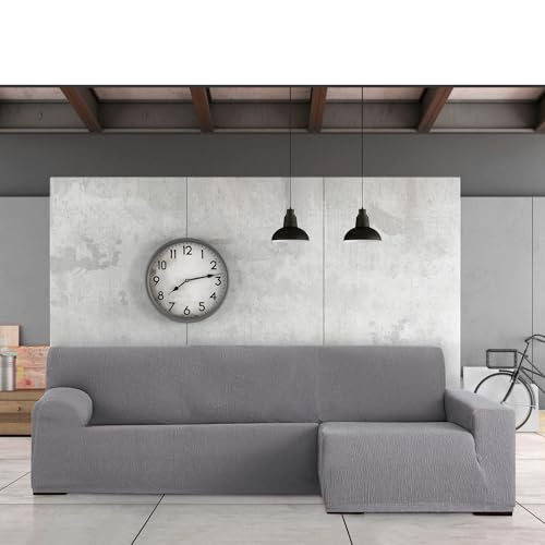 Housse canapé chaise longue droite Troya extensible - 4