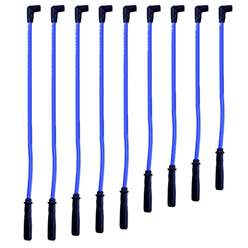 10.5 Mm High Performance Spark Plug Wire Set Replacement For Hei Sbc Bbc 350 383 454 Electronic Ignition Hei Plug Wires #TOP1