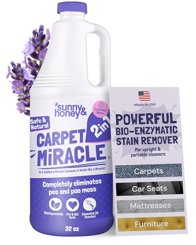 Sunny & Honey Carpet Cleaner Solution - 32 Fl Oz,