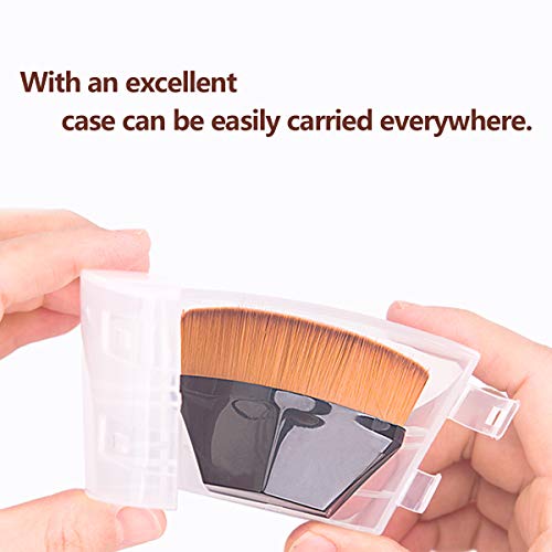 image for Flat Flawless Foundation Brush for Liquid,Powder and Cream Makeup,Bobi