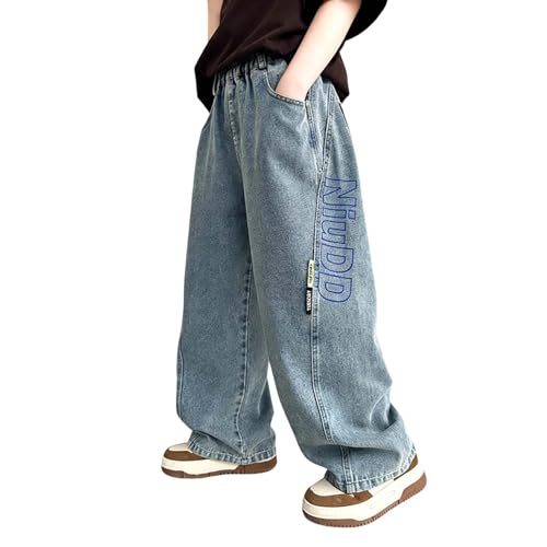 Jeans enfant ample coupe droite pour résoudre l'inconfort des pantalons serrés