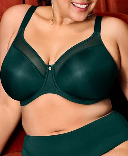 Elomi Damen BH mit glattem Bügel, Tiefer Smaragd, 85E – Ansicht 3