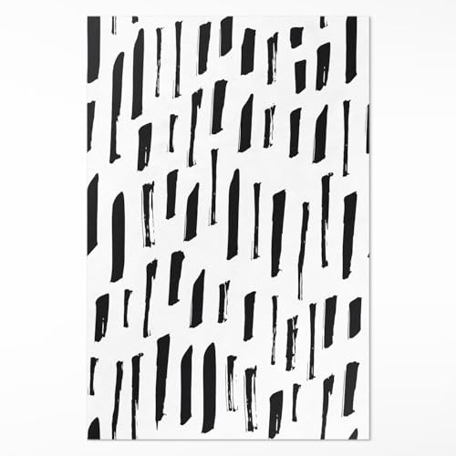 Tapis de sol vinyle abstrait rectangle 150x225 pour salon et chambre