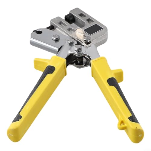 Crimpadora de pernos, alicates de aleación de aluminio de 10 pulgadas para sujetar de forma segura pernos de metal sin tornillos ni remaches. Apalancamiento extendido para profesionales de la