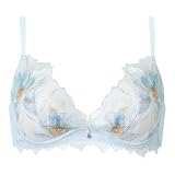 [ワコール] 3/4カップブラジャー 吸汗速乾 接触冷感 BXB485(SKY-スカイブルー、C75)