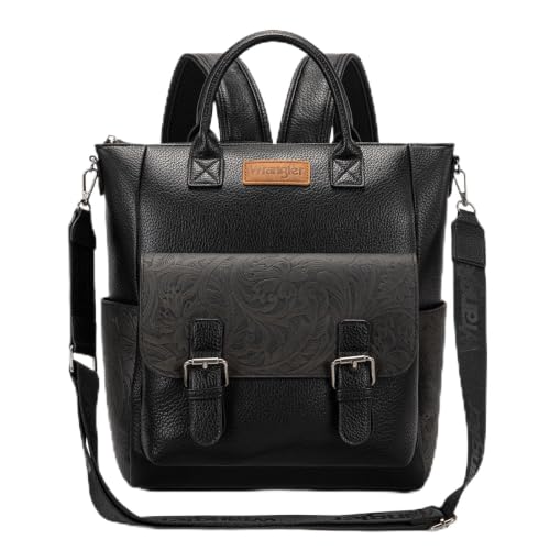 Image of Montana West Wrangler Women's Medium Convertible Tote with Handle for Travel and Work, M