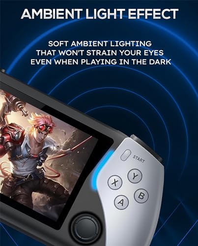 11エミュレータをサポートするポータブル携帯ゲーム機、10000 +内蔵ゲーム、ハンドヘルドHDビデオプレーヤー電子ブック、4.3インチIPSスクリーン（ホワイト）