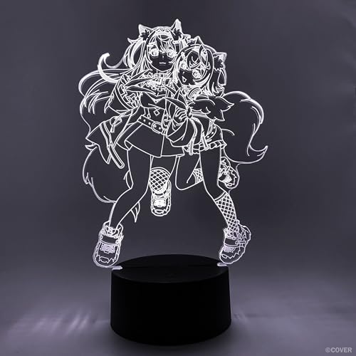 Veilleuse Fuwamoco Hololive LED RVB pour éliminer l'obscurité - 4