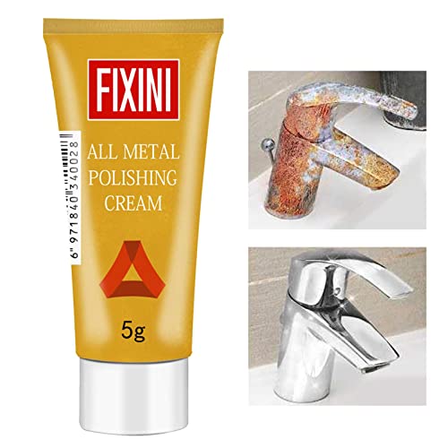 Polidor de Alumínio | Pasta de Polimento de Metal | Creme de limpeza multifuncional para cobre, latã