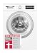 Bosch WUU28T70, Serie 6, Waschmaschine 8 kg, 1400 UpM, Unterbaufähig, schneller waschen mit SpeedPerfect, Nachlegefunktion, Hygiene Plus, VarioTrommel, Leise dank EcoSilence Drive, LED-Display, Weiß