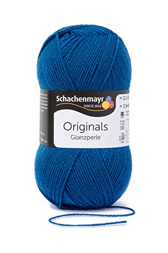 Preisvergleich Produktbild Schachenmayr Handstrickgarne Glanzperle, 50G Kobalt