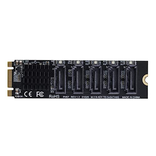 Convertisseur JMB575 xiwai NGFF vers 5 ports SATA 3.0 pour multiplier vos SSD