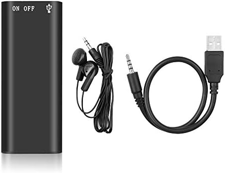 Mini Gravador Voz Som Digital Super Pequeno 16GB