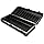 SKB ATA Large Stand Case with Wheels TSA Latches, Durable Transport Solution for Equipment, 49.5x20.25x13.5”, Over-Molded Handle, Secure Straps, Black