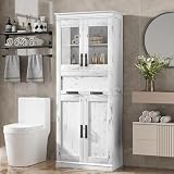 Funcionalidad adaptable: perfecto como mueble de baño, despensa de cocina o armario de salón, se ajusta a necesidades cambiantes en cualquier espacio.