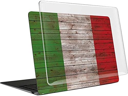 Skinit Case + Skin Compatible with MacBook Air 13in M1 (2021) Originally Designed Italian Flag Dark Wood Design