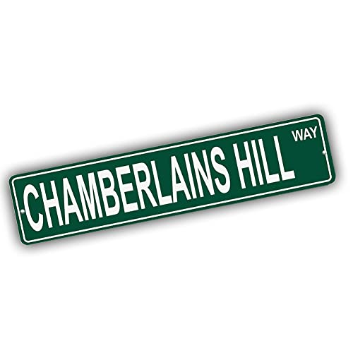 Brotherhood Aluminum Street Sign for Chamberlains Hill - Pennsylvania