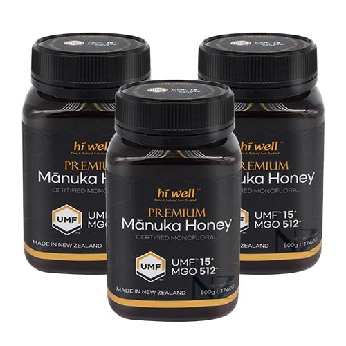 Miel Premium Manuka Hi Well Pack 3 x 500 g miniatura 1