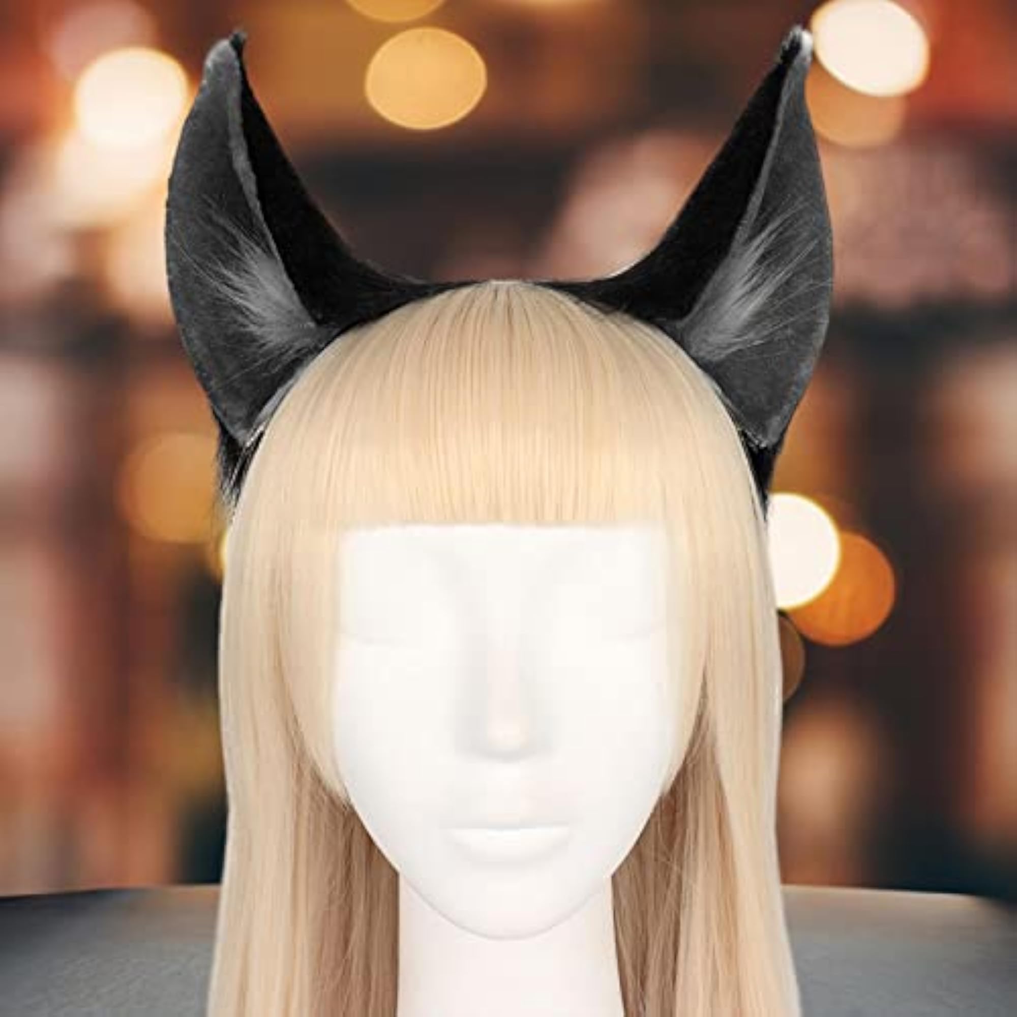 2Pcs Plush Wolf Ear Hair Clips for Children, Cute Accessories