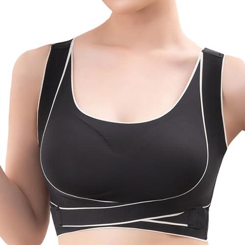 Dress Cici High Support Sports Bra, Seamless Sports Bra, Front Hook Push Up Sports Bra