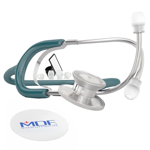 MDF® Dual Head Lightweight Stethoscope - Aqua Green (MDF747-09)