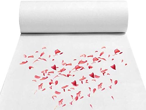 Disposable White Wedding Carpet Roll - Aisle Runner for Weddings, Celebrations, Outdoor Events & Ceremonies - Elegant Rug for Stage & Party Decorations
