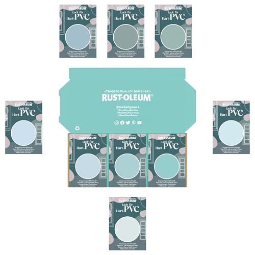 PVC-Lack Testerbox - Ruhiges Blau - Matt